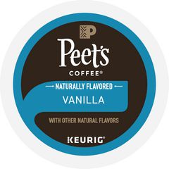 Peet's Coffee & Tea® Vanilla K-Cups, 0.33 oz K-Cup, 22/Box