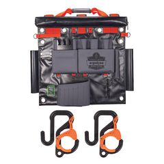 Arsenal 5711 Bucket Truck Tool Board, Locking Aerial Bucket Hooks Kit, 8-Compartments, 24 x 22, Gray, Ships in 1-3 Bus Days