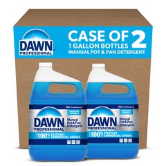 Dawn® Professional Manual Pot and Pan Dish Detergent, Original Scent, 1 gal Bottle, 2/Carton