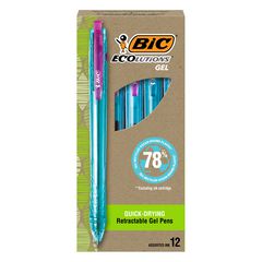 BIC® Ecolutions® Retractable Gel Pen