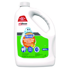 Scrubbing Bubbles® Disinfectant Restroom Cleaner, Fresh Scent, 1 gal Bottle, 4/Carton