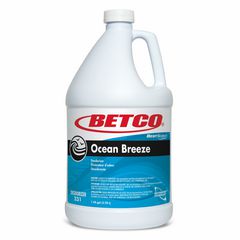 Betco® BestScent Ocean Breeze Deodorizer, Ocean Breeze Scent, 1 gal Bottle, 4/Carton