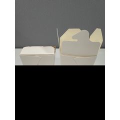 Kari-Out® Food Pail, 8 oz, 3 x 2.5 x 2.75, White, Paper, 400/Carton
