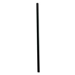 Boardwalk® Wrapped Giant Straws, 7.75", Polypropylene, Black, 7,200/Carton