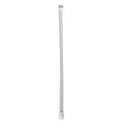Boardwalk® Wrapped Giant Straws, 10.25", Polypropylene, Red/White Striped, 1,200/Carton