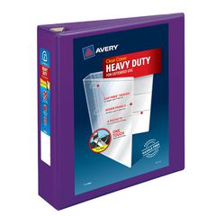Avery® Heavy-Duty View Binder with DuraHinge® and One Touch EZD® Rings
