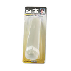 Softalk® Standard Telephone Shoulder Rest, 7 Long x 2w x 2-1/2h, Ash