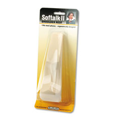 Softalk® Softalk II Telephone Shoulder Rest, 6-1/2 Long x 2w x 2-1/2h, Ivory
