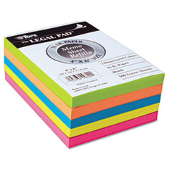 TOPS™ Fluorescent Color Memo Sheets, 20 lb, 4 x 6, Assorted, 500 Sheets/Pack