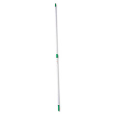 Unger® Opti-Loc Extension Pole, 8 ft, Two Sections, Green/Silver