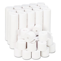 Universal® Impact and Inkjet Print Bond Paper Rolls, 0.5" Core, 2.25" x 165 ft, White, 100/Carton