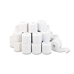 Universal® Impact and Inkjet Print Bond Paper Rolls, 0.5" Core, 2.25" x 150 ft, White, 100/Carton
