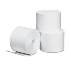 Universal® Direct Thermal Printing Paper Rolls, 2.25" x 165 ft, White, 3/Pack