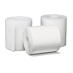 Universal® Direct Thermal Printing Paper Rolls, 3.13" x 230 ft, White, 50/Carton
