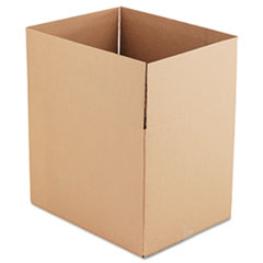 General Supply Fixed-Depth Shipping Boxes, Regular Slotted Container (RSC), 24" x 18" x 18", Brown Kraft, 10/Bundle