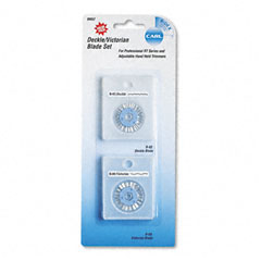 Bidex Deckle/Victorian Blade for Personal/Professional Rotary Trimmers, 2/Set