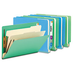 Letter Size End Tab Classification Folders Thumbnail