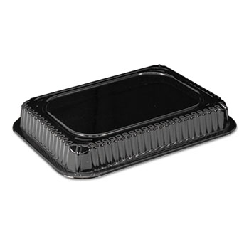 Choice Clear Dome Lid for 1 lb. Oblong Foil Pan - 1000/Case