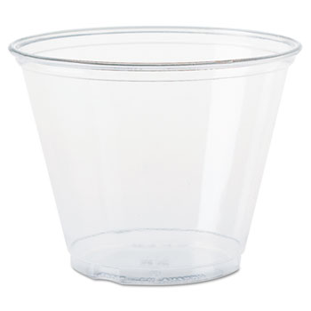 9 oz Clear PET Plastic Cups