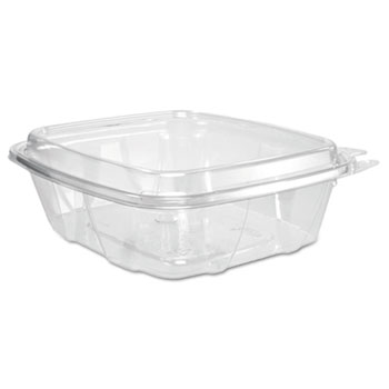 Dart ClearPac Container, 6.4 x 1.9 x 7.1, 24 oz, Clear, 200/Carton