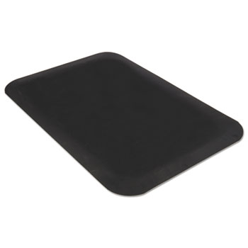 Envelor All Purpose Drainage Anti Fatigue Rubber Floor Mat, 36 x 60 - Black