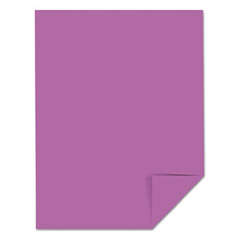 Astrobrights Color Cardstock, 65 lb, 8.5 x 11, PLANETARY Purple, 250/Pack