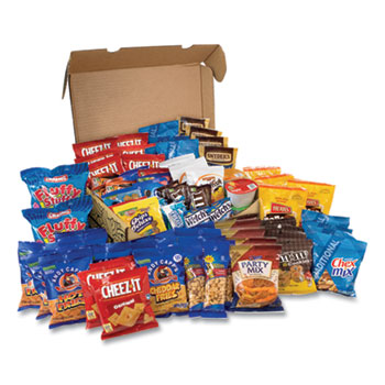 Big Party Snack Box, 75 Assorted Snacks/Box