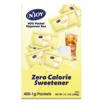 Yellow Sucralose Zero Calorie Sweetener, 0.04 oz Packet, 400/Box