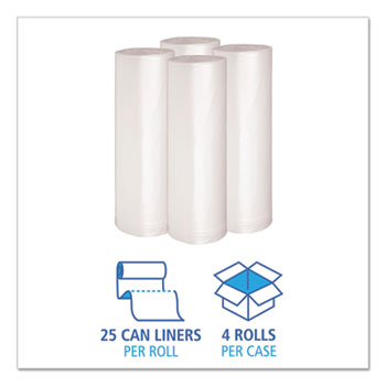 Clear Garbage Bags 46 Gallon Carton