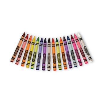 Crayola Classic Color Crayons, Tuck Box, 16 Colors - CYO520016