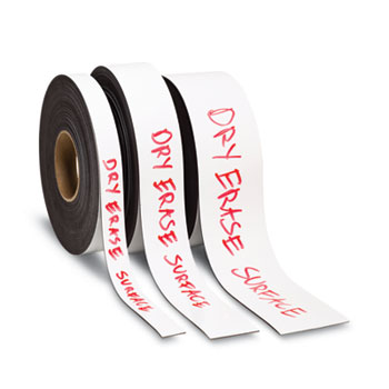 Dry Erase Magnetic Strips - Magnetic Tape Roll