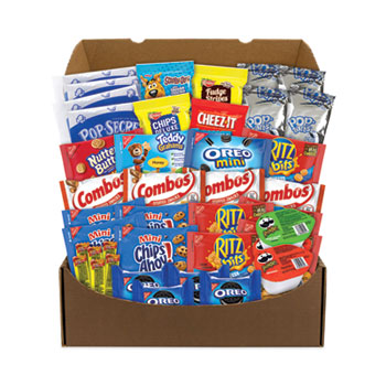 Quarantine Snack Box, 42 Assorted Snacks/Box, 5 lb Box