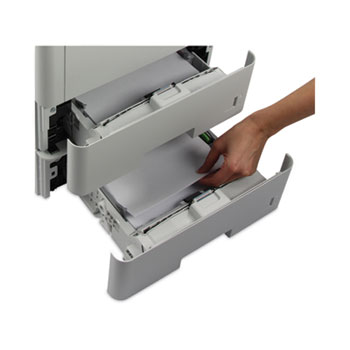 Brother HL-L6400DWT Monochrome Desktop Laser Printer with Dual Input Trays