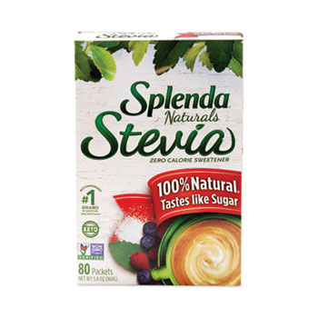 No Calorie Sweetener, 2 g Packet, 80/Box