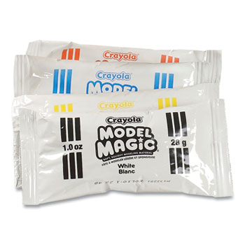 Crayola Model Magic Modeling Compound, 8 oz Packs, 4 Packs, Assorted Natural Colors, 2 lbs