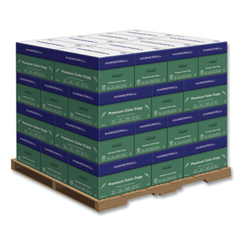 Premium Color Copy Print Paper, 100 Bright, 32 lb, 8.5 x 11, Photo White,  500/Ream, 8 Reams/Carton, 32 Cartons/Pallet