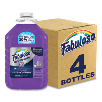 Fabuloso Makes 64 Gallons Lavender Purple Liquid Floor Cleaner Refill + 1  Wallet Tissue