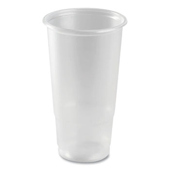 Karat C-KPP32 32oz PP Cold Plastic Cups (104.5mm) - (Case of 600)