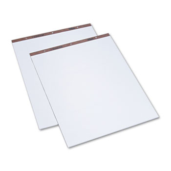 Universal Recycled Easel Pads Unruled 27 x 34 White 50-Sheet 2/Carton