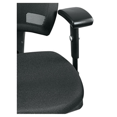 AleraAleraEpoch Series Fabric Mesh Multifunction Chair, Supports Up To 275 Lb, 17.63" To 22.44" Seat Height, Black (ALEEP42ME10B) ALEEP42ME10B