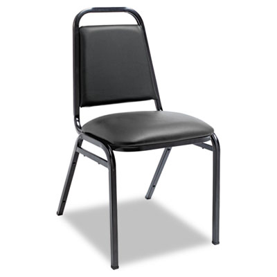 Alera® Padded Steel Stacking Chair