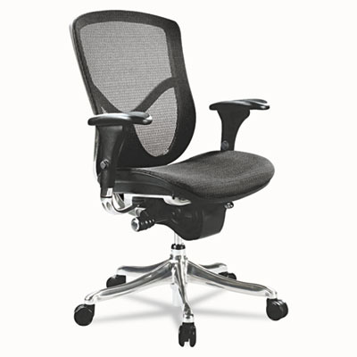 Alera® EQ Series Ergonomic Multifunction Mid-Back Mesh Chair