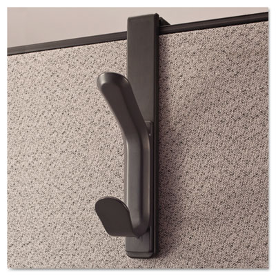 Universal® Deluxe Recycled Plastic Cubicle Coat Hook