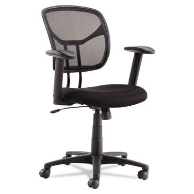 OIF Swivel/Tilt Mesh Task Chair with Adjustable Arms