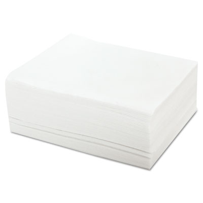 VeraClean Critical Cleaning Wipes, Smooth Texture, 1/4 Fold, 1-Ply, 12 x 13, Unscented, White, 50/Pack, 20 Packs/Carton