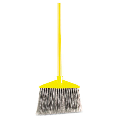 7920014588208, Angled Large Broom, 46.78" Handle, Gray/Yellow RCP637500GY