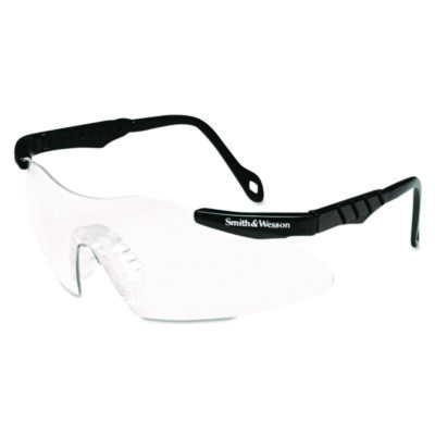 Magnum 3G Safety Glasses, Mini Black Frame, Clear Lens SMW19822