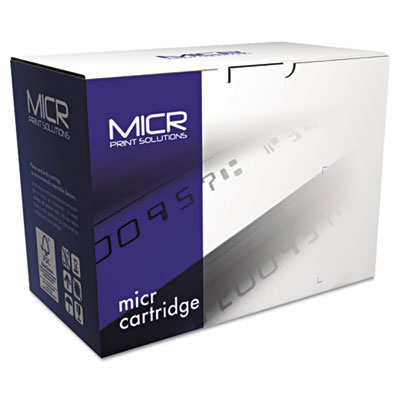 Compatible CE390X(M) (90XM) High-Yield MICR Toner, 24,000 Page-Yield, Black MCR90XM