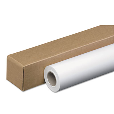 Amerigo Wide-Format Paper, 2" Core, 24 lb Bond Weight, 42" x 150 ft, Coated White ICX90750209