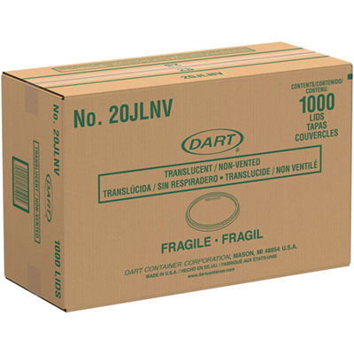 LID,FLT,F/20OZ,TRN,10/100